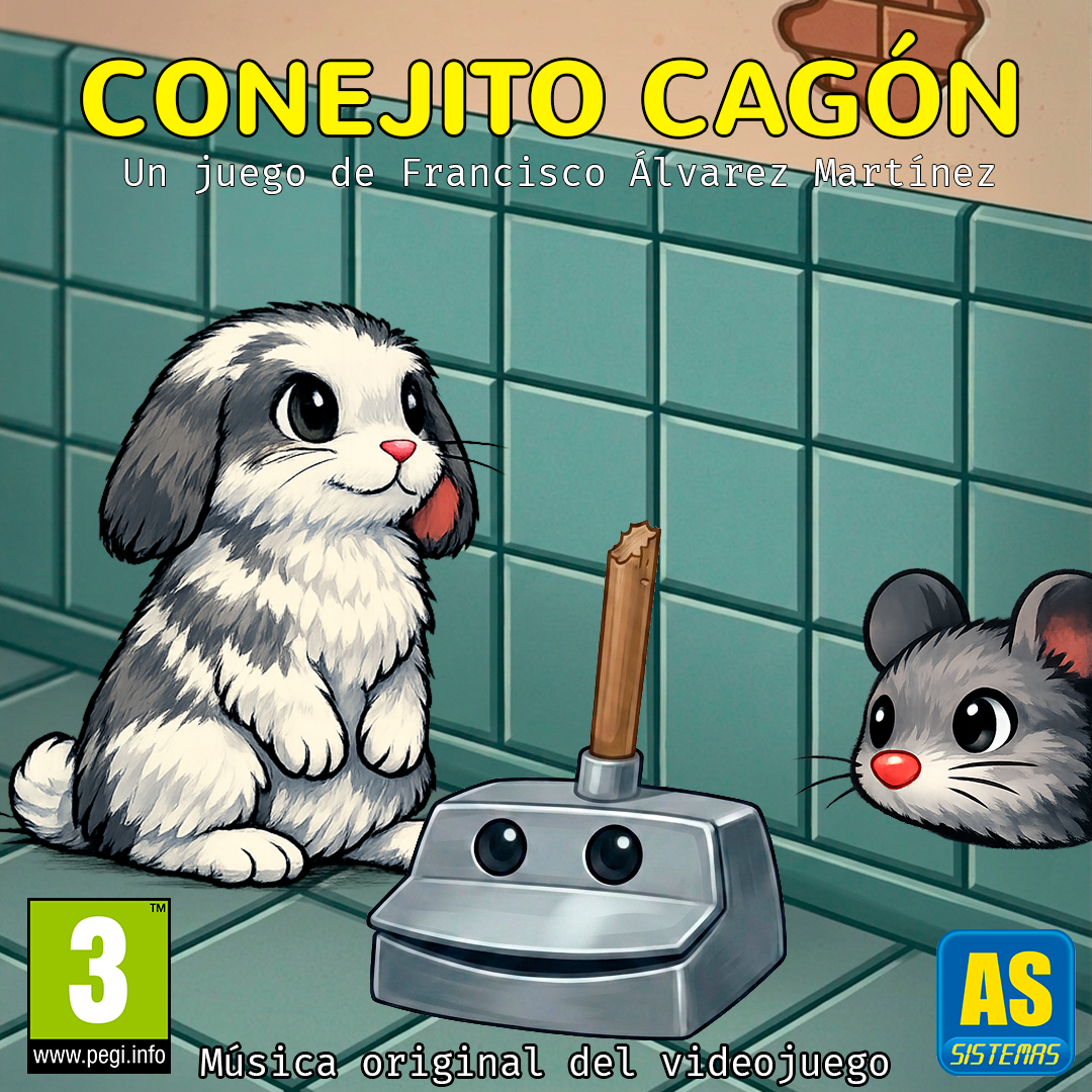 Portada del &aacute;lbum con la banda sonora de CONEJITO CAGÓN